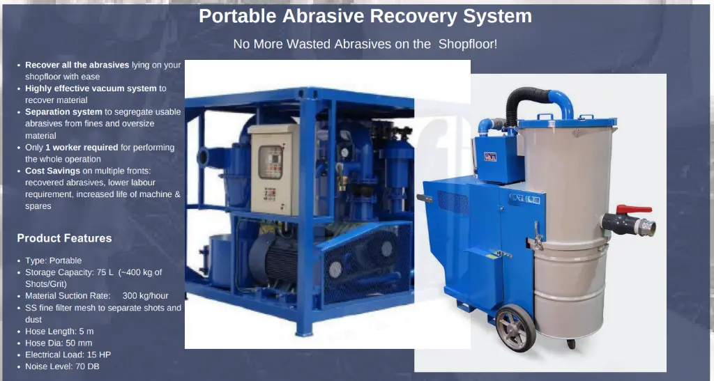 PORTABLE ABRASIVE RECOVERY SYSTEM .webp