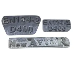 Brass Letter Marking