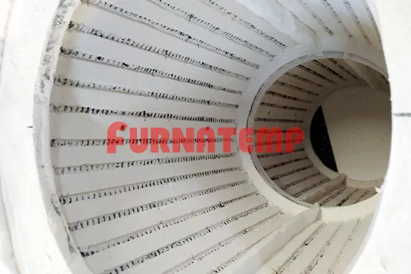 Furnatemp - Vaccum Formed Embedded Cylinderical Flat Panels