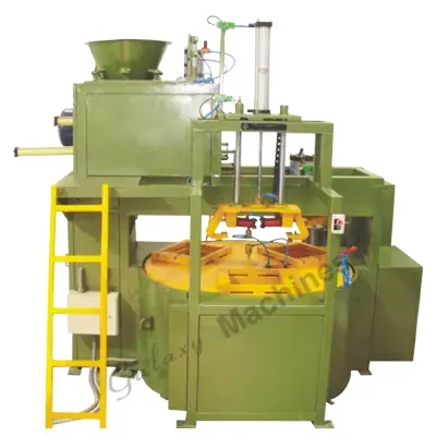 Automatic Three Station Horizontal parted rotary Cold Box Core Shooters