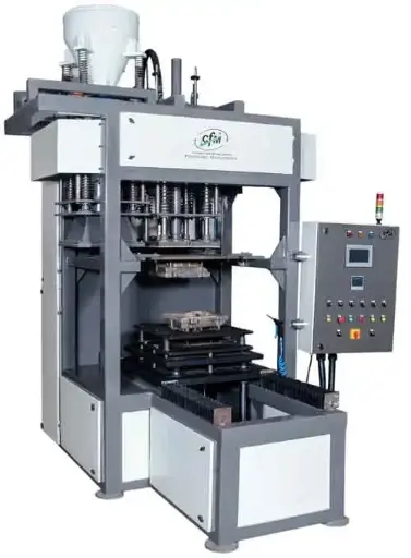 Cold Box Core Shooter Horizontal Parting line