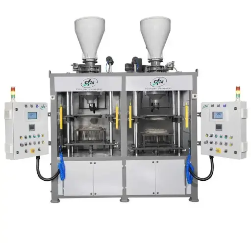 ​Cold Box Core Shooter Horizontal Parting Line Machine Double Station