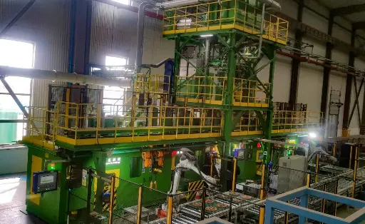MiCC Integrated Core Making Line  (Core Production, Core Making Machines, Core Shooters)