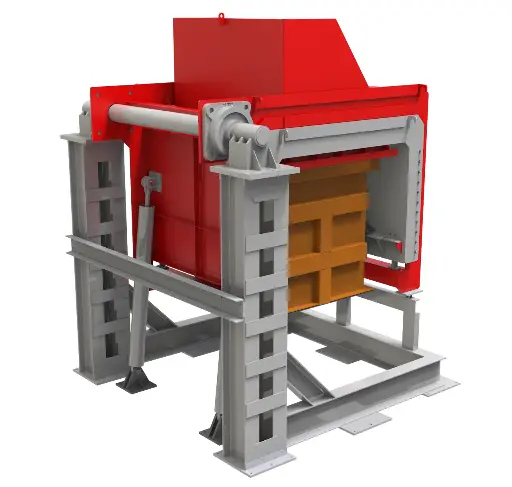 FLASK BOX TILTING MACHINE