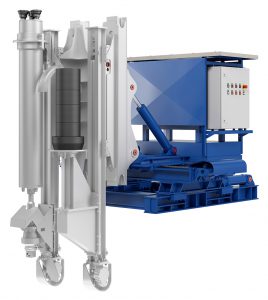 ETP (For fast Electric Arc Furnace taphole exchange in hot condition)
